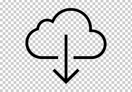 Computer Icons Cloud Computing Png Clipart Android Angle App Store Area Black And White Free Png