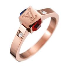 Fine jewellery retail shop in malaysia offering jewellery for men and women including diamond, platinum, white, rose & yellow gold, pendant, rings, anklet, bracelet. Louis Vuitton Logo Pattern Rose Gold Plated Ring Party Queen Dupe Price Malaysia Blue Red Diamonds