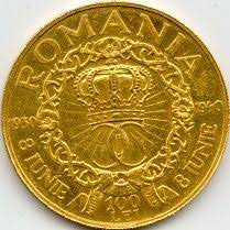 100 Lei Gold 1940 Gold Coins Coins World Coins
