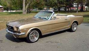 Image result for Anniversary Gold 1966 Mustang