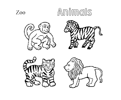 Children love to know how and why things wor. Drawing Zoo 12695 Animals Printable Coloring Pages
