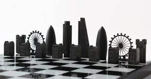 ロンドンの有名建築たちがチェスに変身 skyline chess チェスセット ロンドン チェス