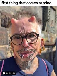 Unusual Facial Piercings and Tattoos Spark Controversy