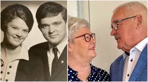 Det hele begyndte til tonerne af "Lille sommerfugl". I år kunne Karen og  Leif fejre guldbryllup