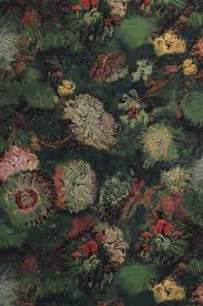 Maybe you would like to learn more about one of these? Wallpaper Vangogh Peonies Dark Green Dark Green Wallpaper Green Floral Wallpaper Peony Wallpaper