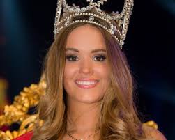 Elena castro suarez of antwerp crowned her successor céline van ouytsel of antwerp at end of the event. News And Updates Related To Miss Belgie 2015 Miss Belgie 2015