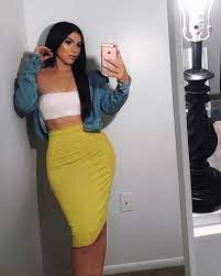 pin by baddie tings on cute outfits pencil skirt fashion mens coloured hairstyles 2015