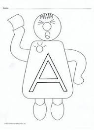 Coloring Masters For Land Of The Letter People Letter People Lettering Color