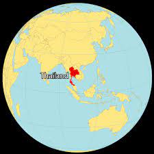 Thailand Country In World Map Map Of Thailand - Gis Geography