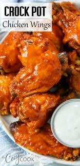 Crock Pot Chicken Wings Chicken Wing Recipes Chicken Wings Crockpot Chicken Wing Recipes Baked