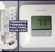 Honeywell Thermostat Instructions, Wire Terminals, Functions ...