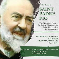 Saint Padre Pio's Relics are making...