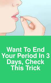 How to stop periods in 3 days. End Period In 3 Days Teenage Pregnancy