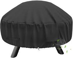 Who doesn't love a tasty meal outside on a warm summer evening in the company of family and friends. Amazon Com Shinestar Fire Pit Cover Round Fits 28 30 32 Inch Firepit Or Fire Bowl Fits For Landmann Hampton Bay Bali Outdoors Kingso Waterproof Windproof 32 Dia X 13 5 H Patio Lawn Garden