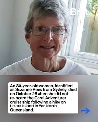 On a hiking excursion at Lizard Island