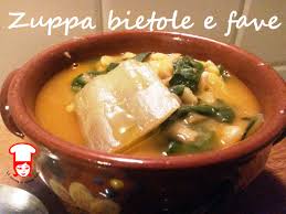 La zuppa di fave secche, accompagnata con le verdure, è un pasto completo con un grande valore nutritivo. Bietole E Fave Per Una Zuppa Sublime La Cucina Di Nonna Rita Piatti Unici