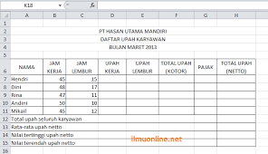 Download contoh soal psikotes 2019 dan jawabannya contoh soal excel untuk tes kerja dan contoh soal excel untuk admin networkdays belajar excel sumber : Download Soal Tes Kerja Excel Untuk Admin Fasrgun