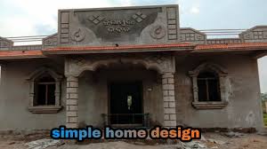 If your house features modern architecture with a low roof and big glass doors and windows, abstract. Design Home Front Wall Design By Rakesk Babu Youtube