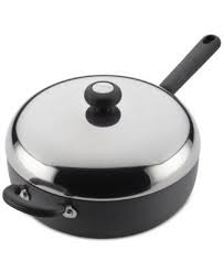 Circulon Classic Hard Anodized Non Stick 4 Qt Chef Pan Lid Gray Cooking Set Cookware Set Circulon