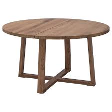Morbylanga Table Oak Veneer Brown Stained Length 57 1 8 Ikea In 2020 Dining Table Ikea Table