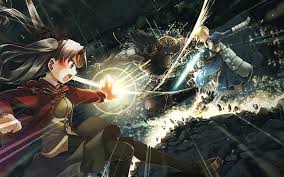Maybe you would like to learn more about one of these? Fate Stay Night Unlimited Blade Works Fate Series Saber Sword Berserker Fate Stay Night Hd Wallpaper Wallpaperbetter