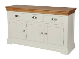 Farmhouse 140cm Putty Grey Painted Oak Sideboard Autumn Sale Oak Sideboard Painted Sideboard Grey Painted Sideboards
