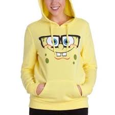 Bite Off More Than You Can Chew Hoodie Girls Girls New Arrivals Spongebob Face Sweat Jay Jays Spongebob Apparel Fab Clothing Girls Clothing Online