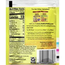 Old el paso taco seasoning recipe. Old El Paso Seasoning Mix Taco Original 1 Oz Delivery Or Pickup Near Me Instacart