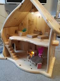 Trolls House Made By Me Kids Wooden Toys Wooden Dollhouse Toy House