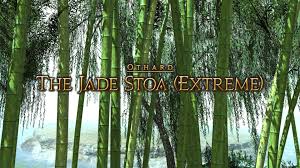 The the jade stoa (extreme) trial or trading in 99 byakko totems to eschina in . The Jade Stoa Wolf Farm Unsync The Tigering Eorzean Dork Knights