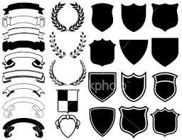 Shield Shapes Bola Kaki Logo Keren Desain Logo