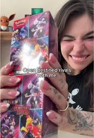 How Do You Open Scarlet and Violet Destined Rivals Cards with Card Trick