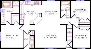 View our ranch floor plans for the ranch style modular home which is typically a one story home and is either an rectangle or 'l' shape. Simple One Story Open Floor Plan Rectangular Google Search New Home 2016 Planos De Casas Modernas Planos De Casas Casas Moviles