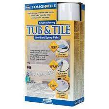 I figured that the spray would give the best finish, so that's what we went with, even though it was a bit more expensive. Homax Tough As Tile Epoxy Tub Tile Spray Paint Walmart Com Tub Tile Tile Tub Tub Refinishing