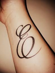 Cute letter a tattoo design ; Tattoo Cursive Letters Small Tattoo Design Idea Body Tattoo Art