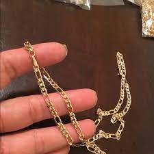 Since 18k gold has a higher gold content than 14k gold (75% vs. Accessories 14k Gold Plated Figaro Necklace Wont Tarnish Poshmark