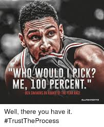 Pieces tend to feature both characters paired in cute and/or gory situations or changing costumes and jobs. Who Would Ipick Me 100 Percent Ben Simmons On Rookie Of The Year Race Well There You Have It Trusttheprocess Anaconda Meme On Esmemes Com