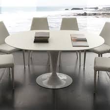 table a manger ronde blanche avec rallonge cesario en 2021 table a manger ronde table salle a manger table a manger design