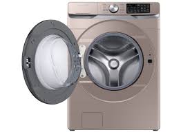 Samsung WF45B6300AC/US Smart Washer W/ Super Speed Wash, Champagne