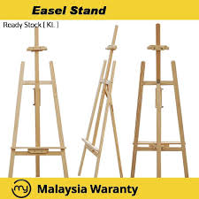 Find portable easel stands, adjustable floor easels, metal easels, and more. Wood Easel Art Poster Decoration Menu Stand Painting Display Set Shopee Malaysia
