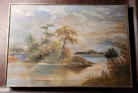 ANTIQUE OIL PAINTING ON CANVAS ORIGINAL