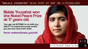 Do you have an interest in the malala yousafzai age? Malala Yousafzai Awarded Nobel Peace Prize At Age 17 412teens Org Blog