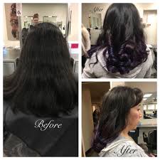 Balayage Using Blondor With 30 Vol Developer And Over It Joico Semi Permanent Amethyst Purple Long Hair Styles Balayage Hair Styles