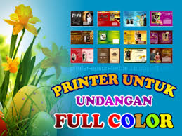 Printer Untuk Cetak Undangan Full Color Printer