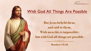 We did not find results for: Bible Verse Of The Day Matthew 19 26 With God All Things Are Possible