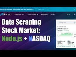 You can learn more from the official marketstack documentation, including code examples for javascript, php, python, and more. Data Scraping Stock Market Node Js Nasdaq 2019 Real Time Youtube