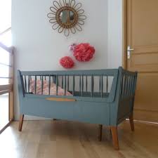 Petit Lit Vintage Relooke J Adore Chambre Bebe Vintage Lit Bebe Lit Bebe Bois