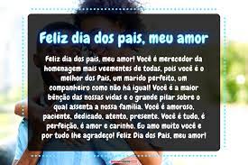 Jun 20, 2021 · a viagem foi para comemorar o dia dos pais nos estados unidos, festejada no dia 20 de junho. Mensagem Para O Dia Dos Pais Para Marido Feliz Dia Dos Pais Meu Amor Videos Para Dia Dos Pais