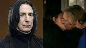 That time Norman kisses professor snape lmfao
