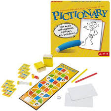 Pictionary is a fun, classic party game for all ages! Pictionary Board Game Dutch Van Der Meulen